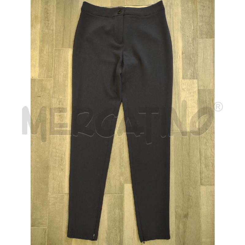 PANTALONE DONNA MAXMARA STUDIO BLU NOTTE ZIP FONDO | Mercatino dell'Usato Settimo torinese 1