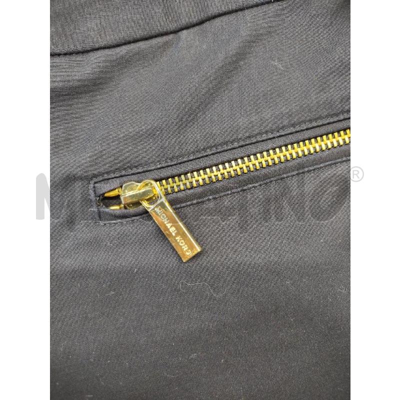 PANTALONE DONNA MICHAEL KORS BLU ZIP ORO  | Mercatino dell'Usato Settimo torinese 3