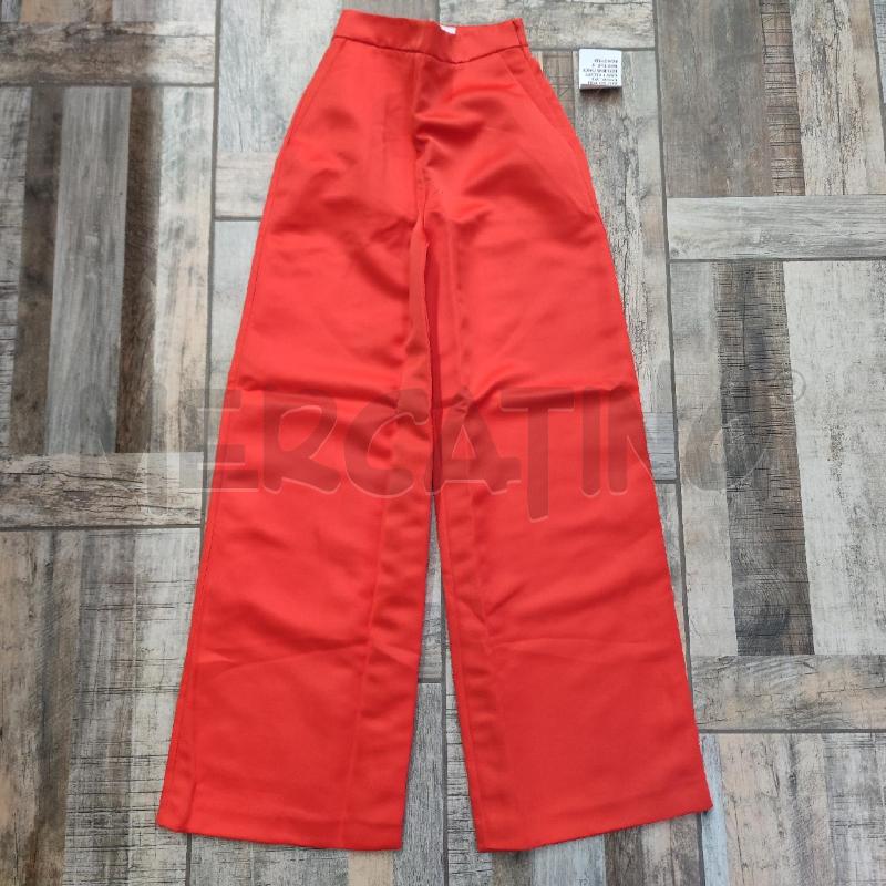 PANTALONE DONNA NUOVO ASOS LUXE RASO PALAZZO  | Mercatino dell'Usato Settimo torinese 1