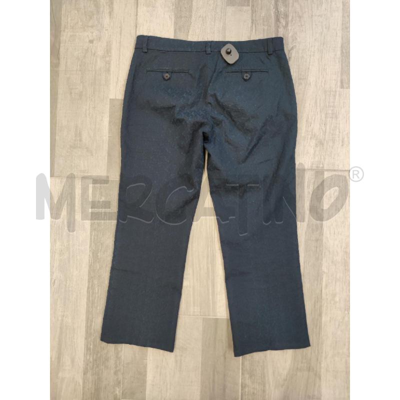 PANTALONE DONNA PESERICO BLU FIORI RICAMATI | Mercatino dell'Usato Settimo torinese 2