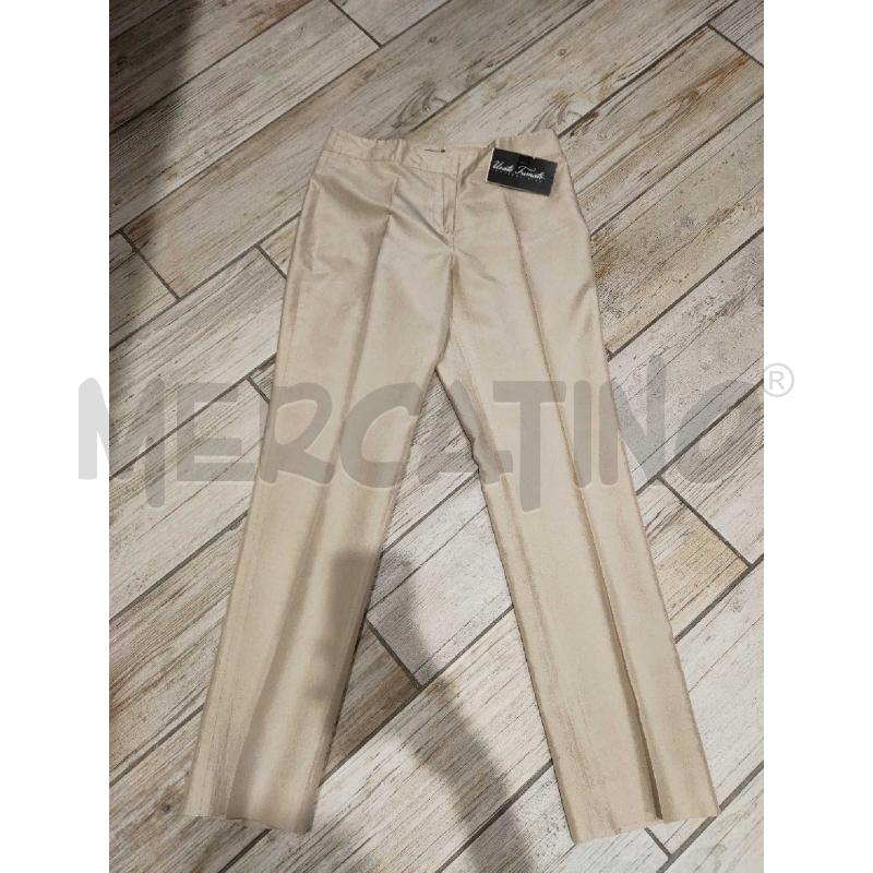 PANTALONE DONNA PURA SETA MAX\u0026CO BEIGE | Mercatino dell'Usato Settimo  torinese