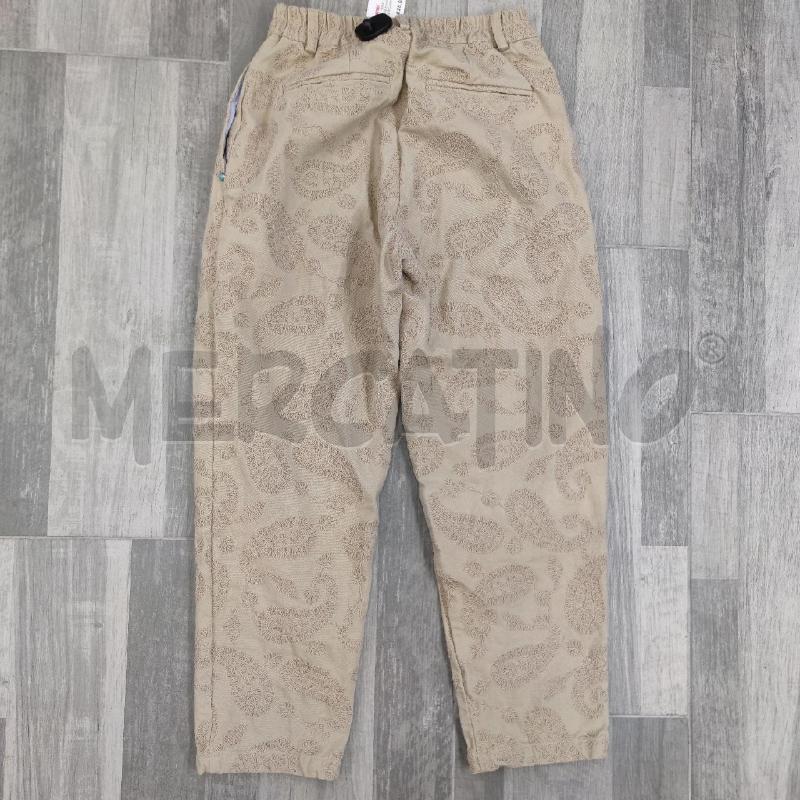 PANTALONE DONNA SOUVENIR BEIGE RICAMO PAISLEY  | Mercatino dell'Usato Settimo torinese 2