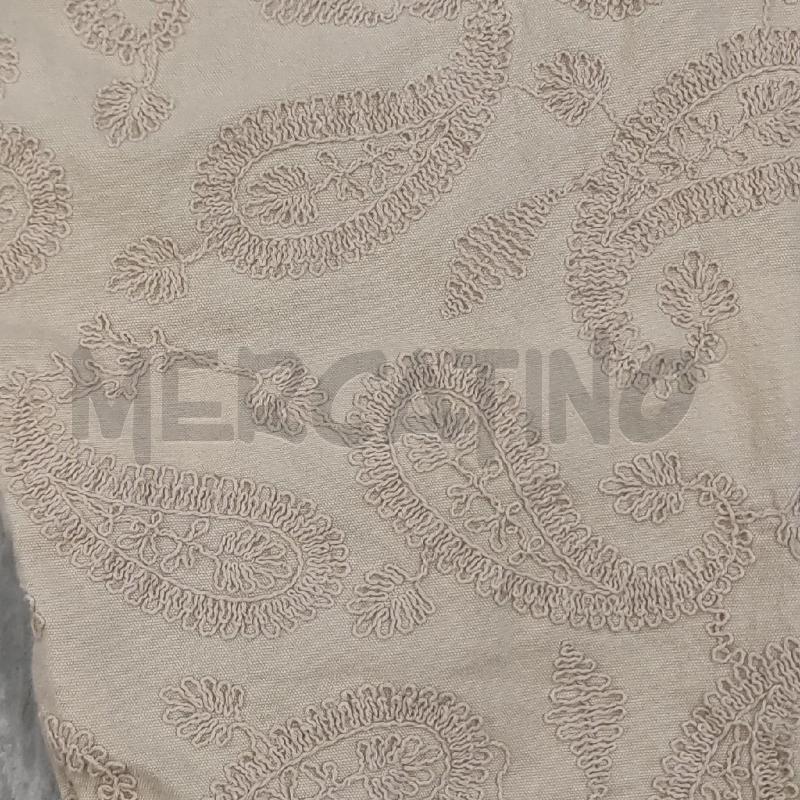 PANTALONE DONNA SOUVENIR BEIGE RICAMO PAISLEY  | Mercatino dell'Usato Settimo torinese 3