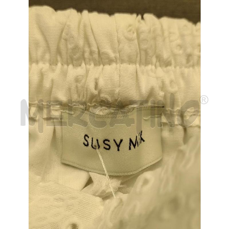 PANTALONE DONNA SUSYMIX BIANCO SANGALLO  | Mercatino dell'Usato Settimo torinese 3