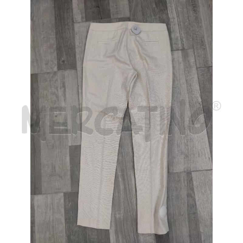 PANTALONE DONNA TRUSSARDI JEANS NUOVO CHAMPAGNE LUREX | Mercatino dell'Usato Settimo torinese 2