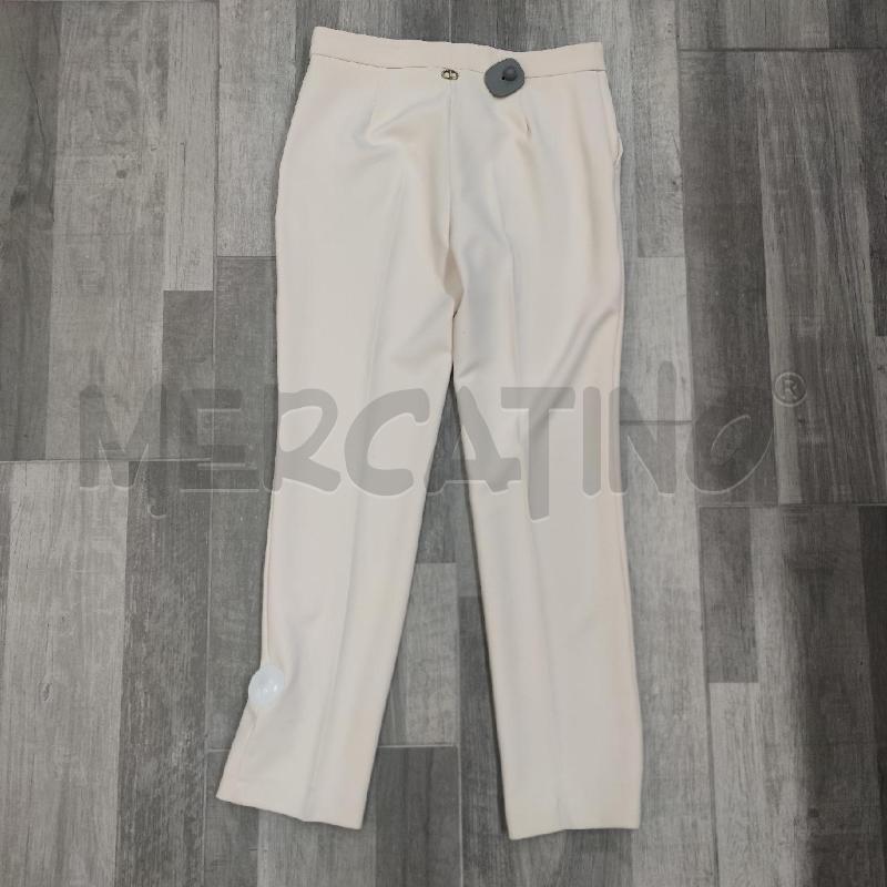 PANTALONE DONNA TWINSET CREMA BOTT BEIGE | Mercatino dell'Usato Settimo torinese 2