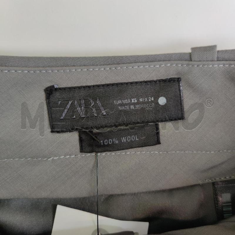 PANTALONE DONNA ZARA NUOVO FRESCO LANA GRIGIO PENCES | Mercatino dell'Usato Settimo torinese 3