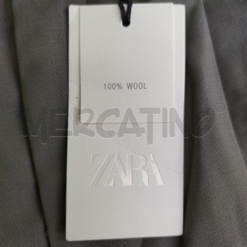 PANTALONE DONNA ZARA NUOVO FRESCO LANA GRIGIO PENCES | Mercatino dell'Usato Settimo torinese 4