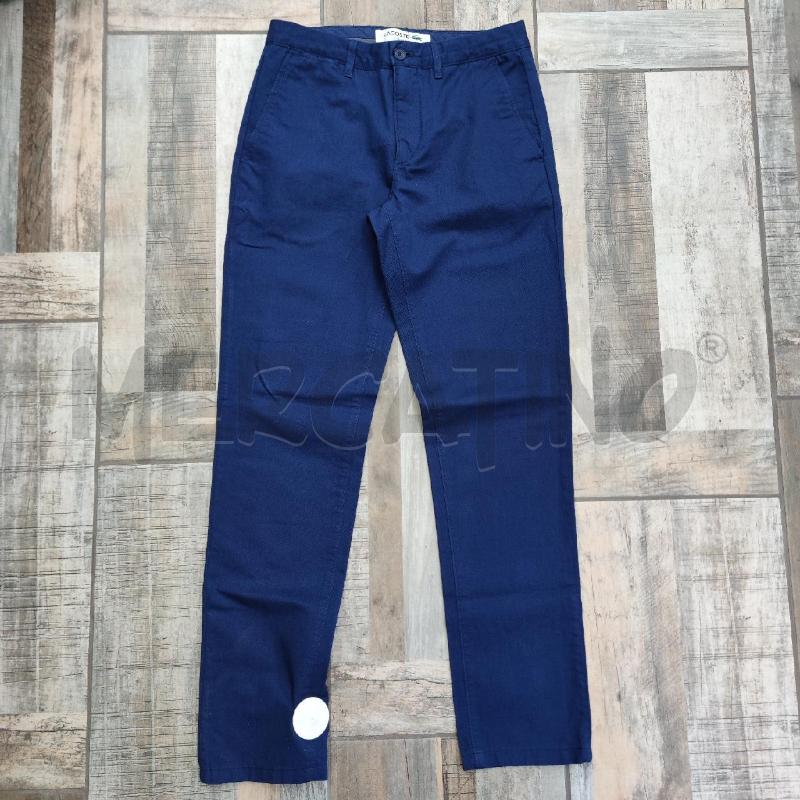 PANTALONE RAGAZZO LACOSTE BLU ELETTRICO | Mercatino dell'Usato Settimo torinese 1