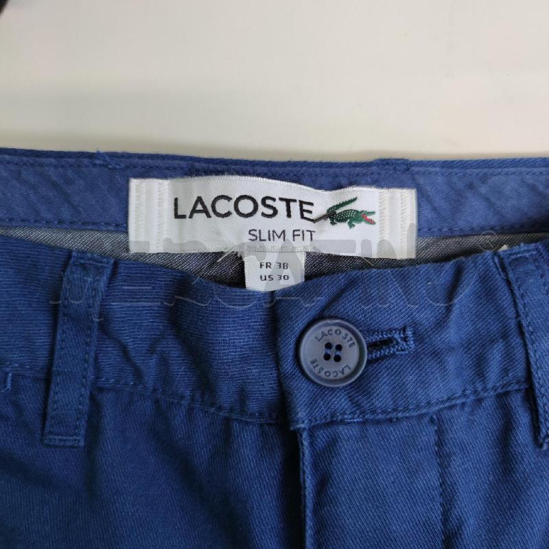 PANTALONE RAGAZZO LACOSTE BLU ELETTRICO | Mercatino dell'Usato Settimo torinese 3