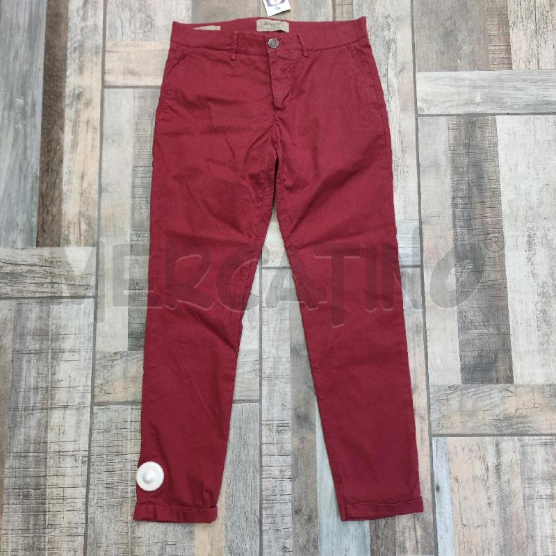 PANTALONE UOMO JECKERSON ROSSO FANTASIA FIORI | Mercatino dell'Usato Settimo torinese 1