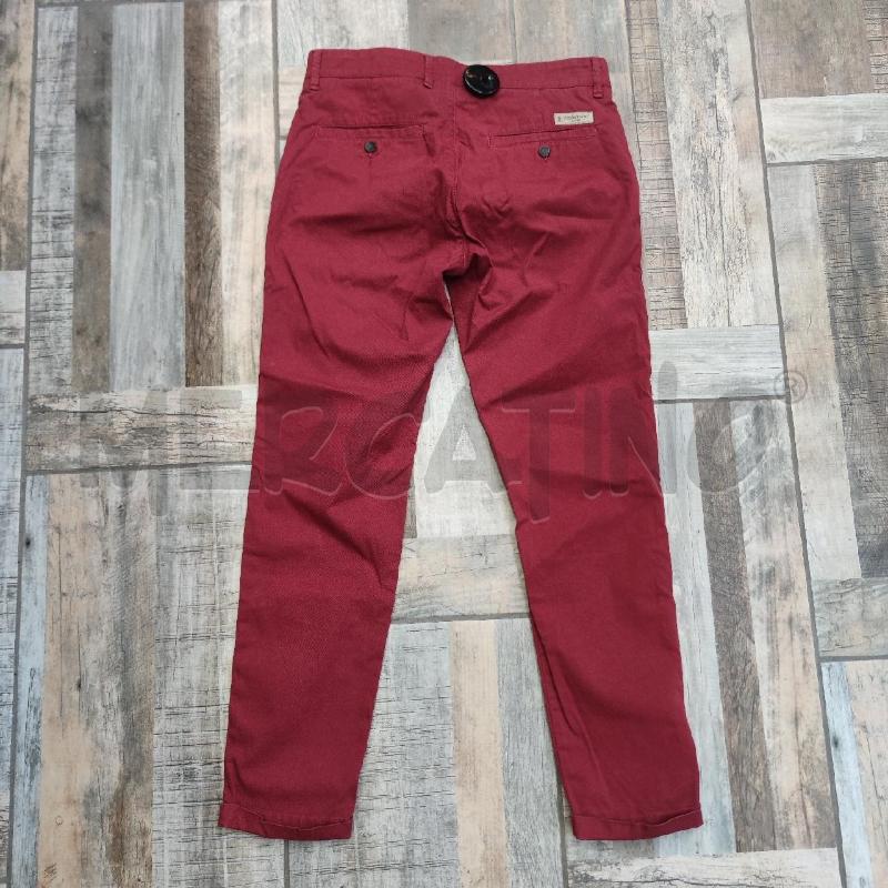 PANTALONE UOMO JECKERSON ROSSO FANTASIA FIORI | Mercatino dell'Usato Settimo torinese 2