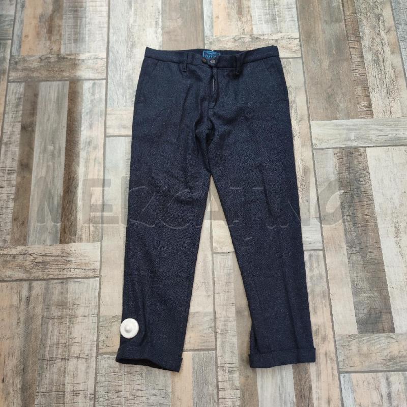 PANTALONE UOMO MYTHS MISTO LANA BLU  | Mercatino dell'Usato Settimo torinese 1
