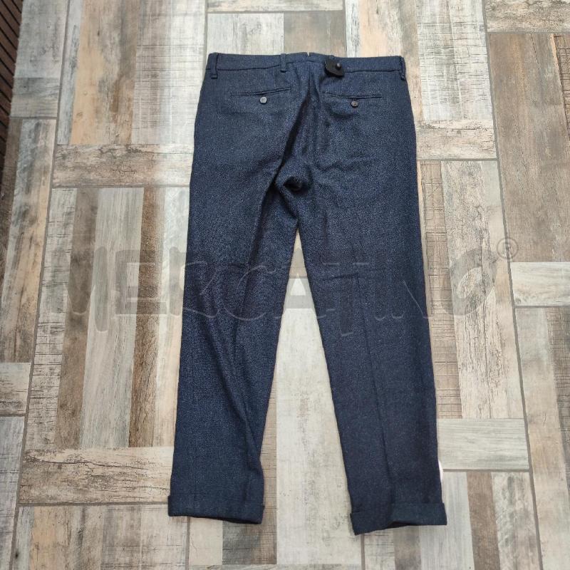 PANTALONE UOMO MYTHS MISTO LANA BLU  | Mercatino dell'Usato Settimo torinese 2