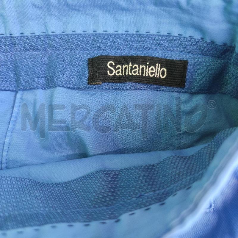 PANTALONE UOMO SANTANIELLO AZZURRO | Mercatino dell'Usato Settimo torinese 3