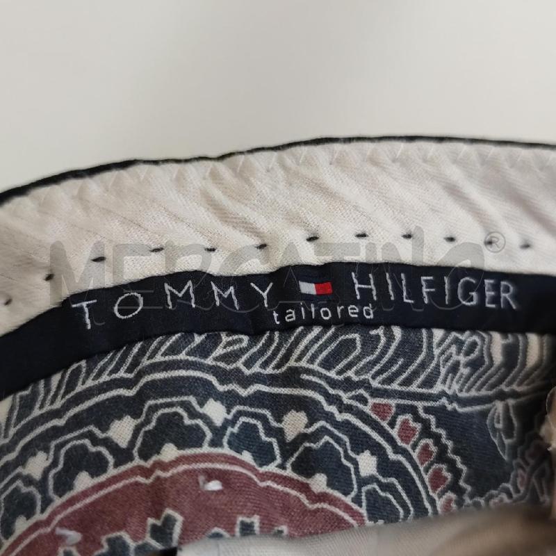 PANTALONE UOMO TOMMY HILFIGER LANA GRIGIO SCURO | Mercatino dell'Usato Settimo torinese 3