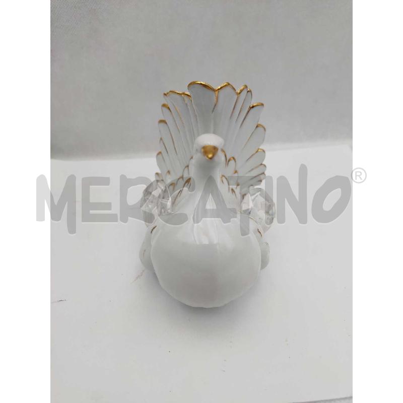 PAVONE CARPIE' CON APPLICAZIONI SWAROVSKI  | Mercatino dell'Usato Settimo torinese 1