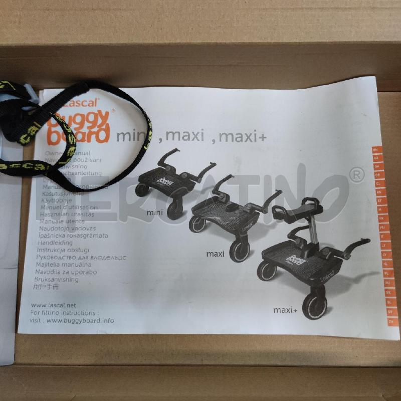 PEDANA PASSEGGINO BUGGY BOARD NERA | Mercatino dell'Usato Settimo torinese 4