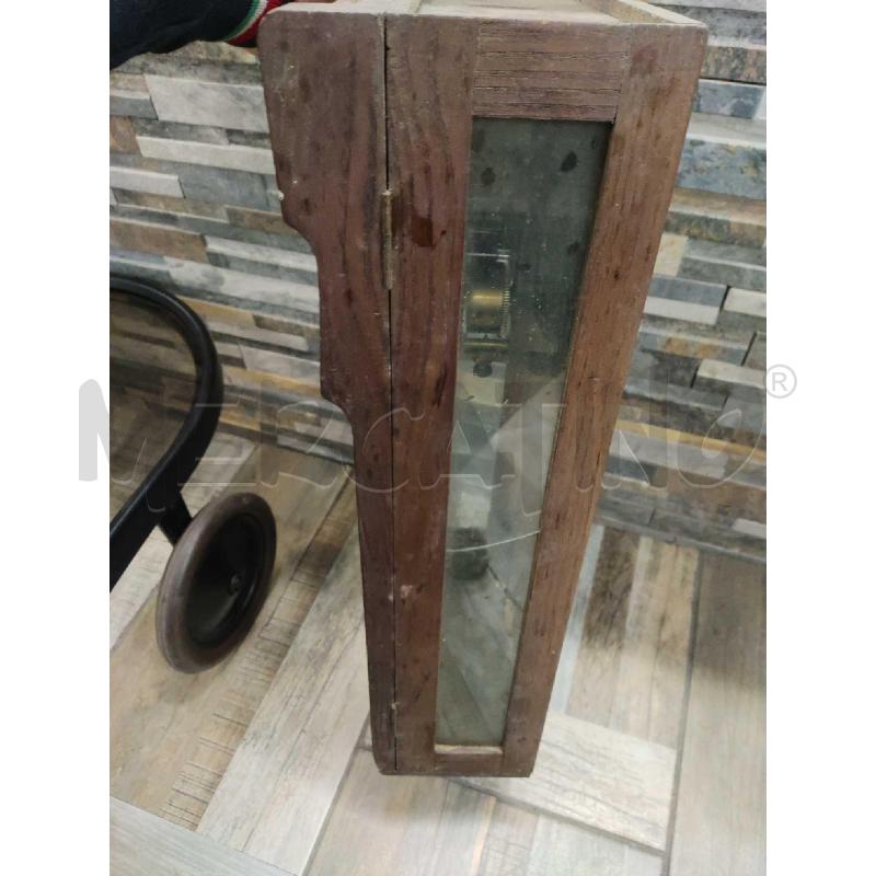 PENDOLO LEGNO VETRO ANNI 50  | Mercatino dell'Usato Settimo torinese 3
