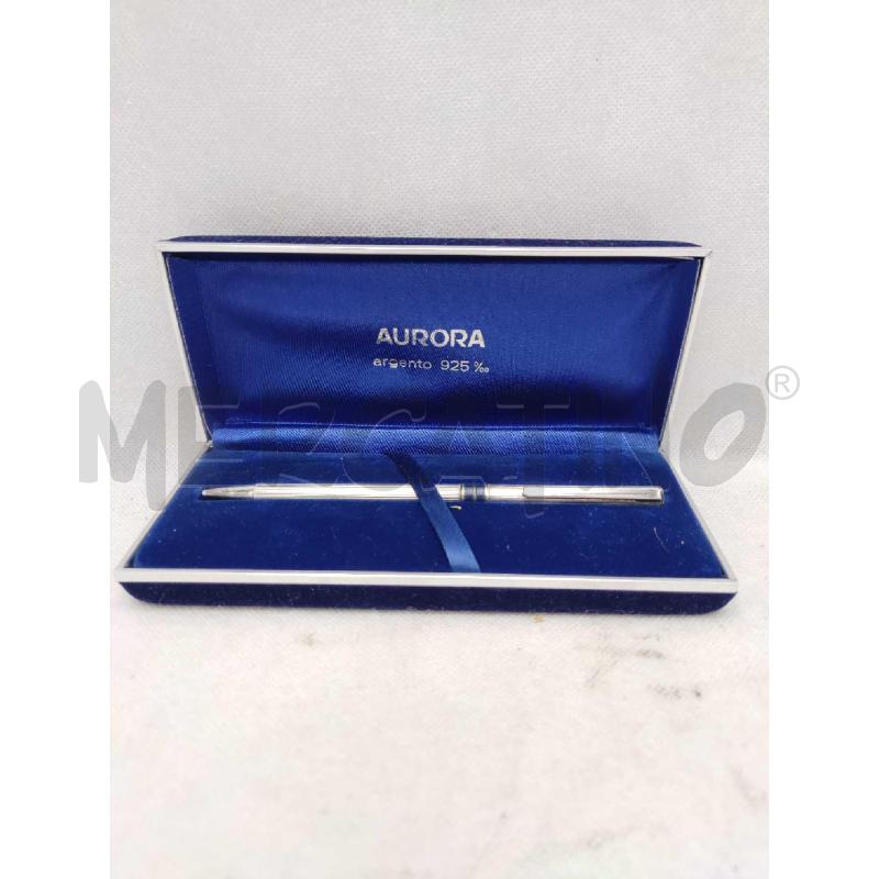 PENNA AURORA 925 CUSTODIA BLU | Mercatino dell'Usato Settimo torinese 1