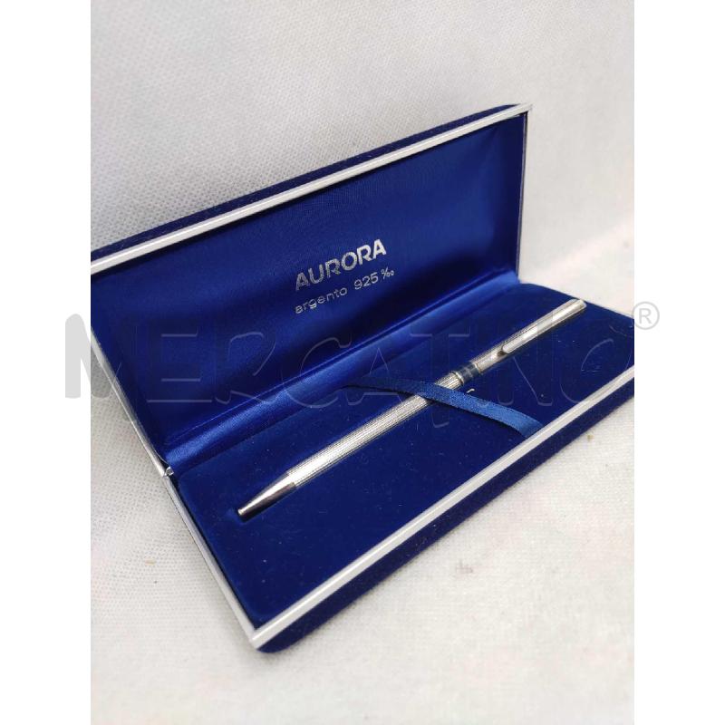PENNA AURORA 925 CUSTODIA BLU | Mercatino dell'Usato Settimo torinese 2