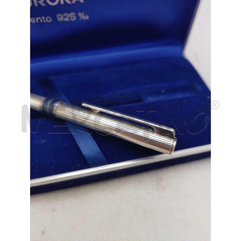 PENNA AURORA 925 CUSTODIA BLU | Mercatino dell'Usato Settimo torinese 4