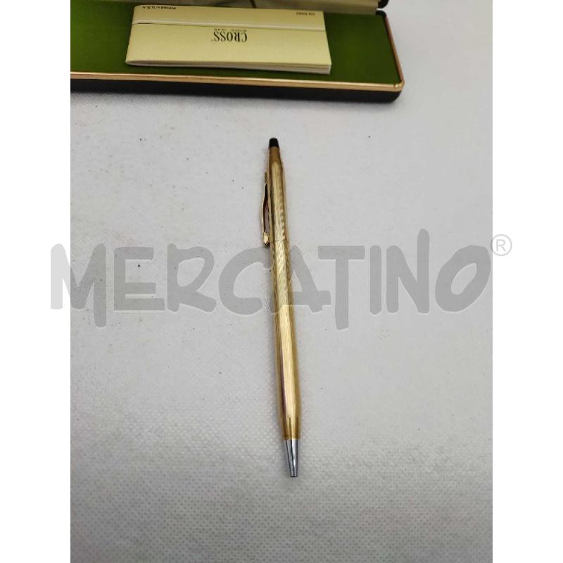 PENNA A SFERA DORATA CROSS MADE IN IRELAND | Mercatino dell'Usato Settimo torinese 2
