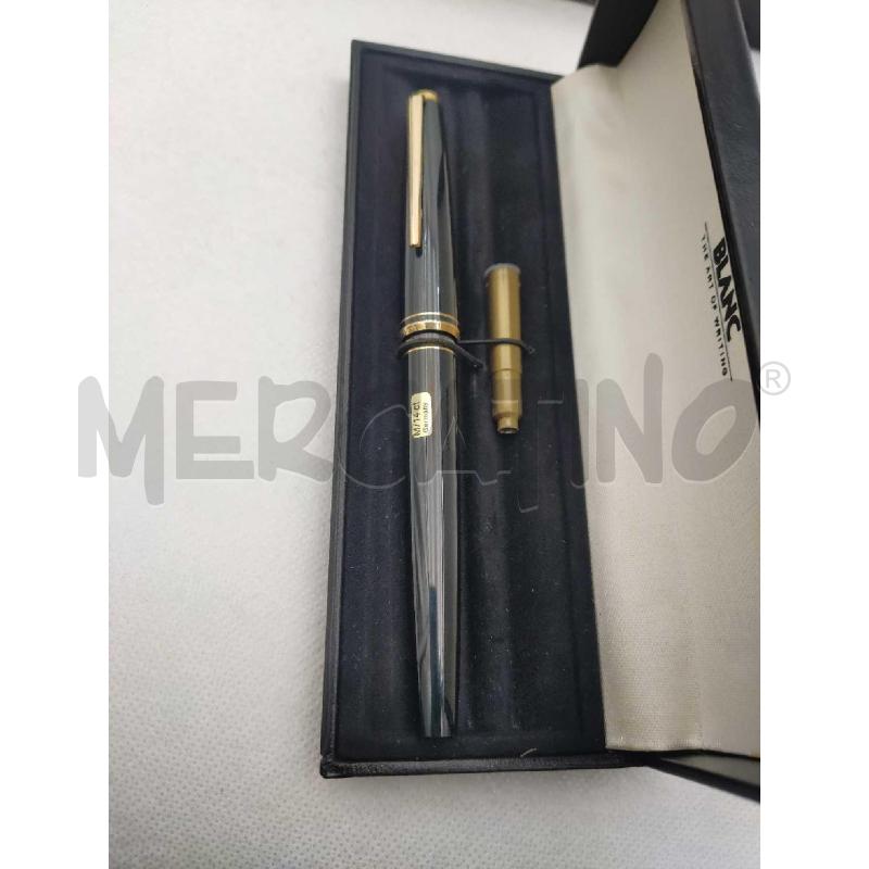 PENNA STILOGRAFICA MONT BLANC NERA CON SCATOLA  | Mercatino dell'Usato Settimo torinese 2