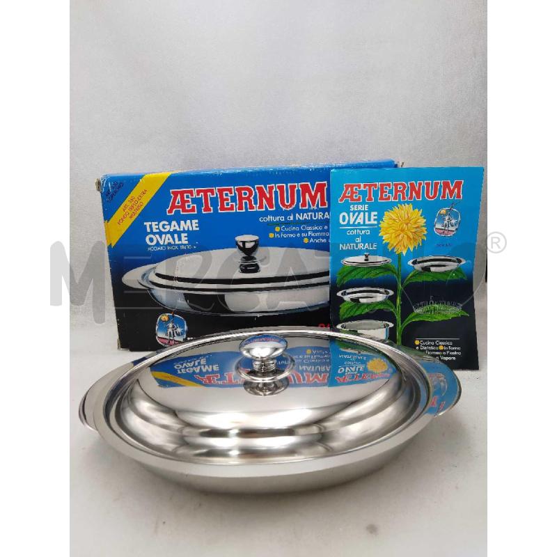 PENTOLA AETERNUM TEGAME OVALE CON SCATOLA VINTAGE | Mercatino dell'Usato Settimo torinese 1