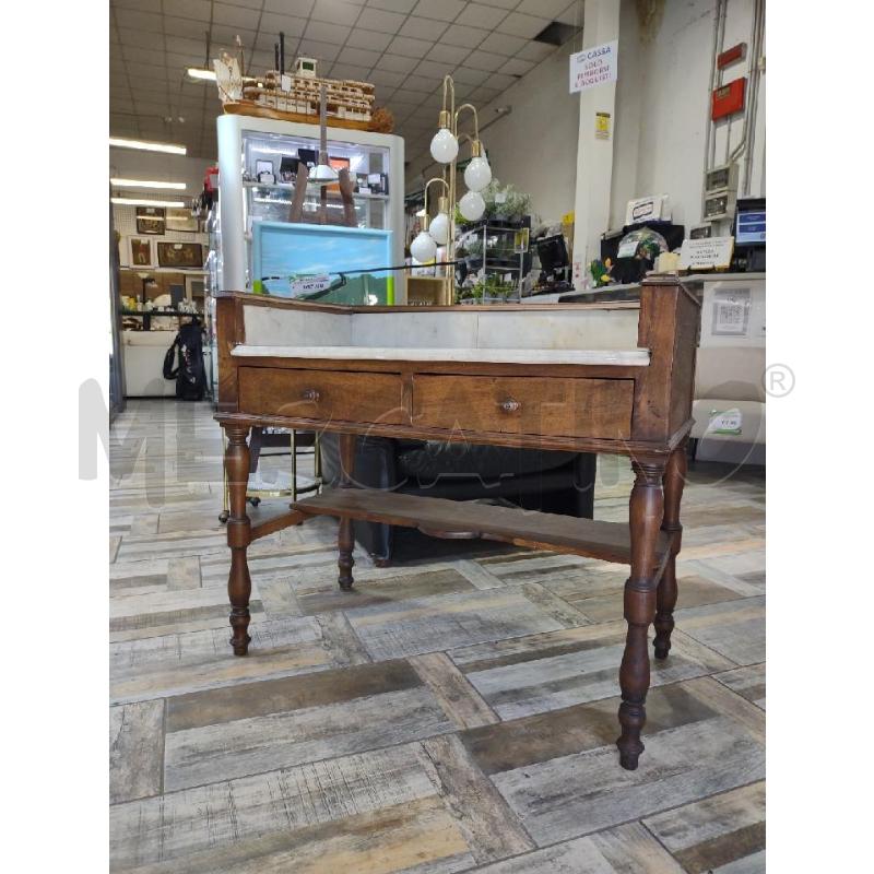 PETINOUSE IN LEGNO CON PIANO IN MARMO | Mercatino dell'Usato Settimo torinese 1
