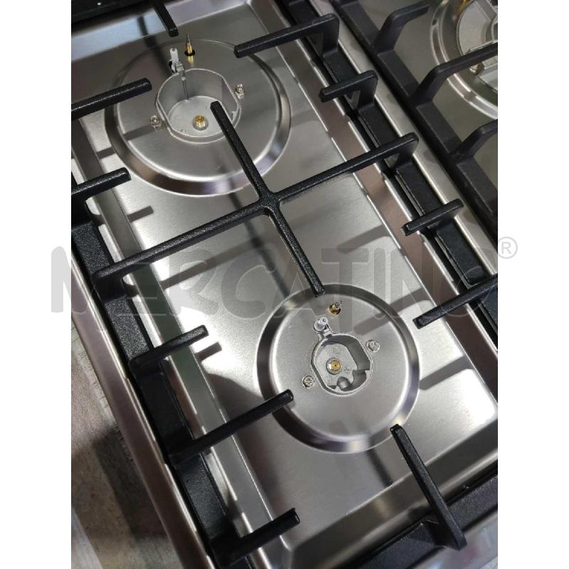 PIANO COTTURA GAS 5 FUOCHI HOLE BOARD  | Mercatino dell'Usato Settimo torinese 3