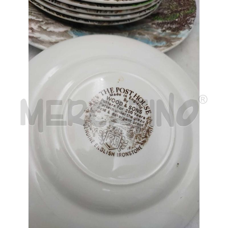 PIATTINI DOLCE WOOD SON MADE IN ENGLAND | Mercatino dell'Usato Settimo torinese 2