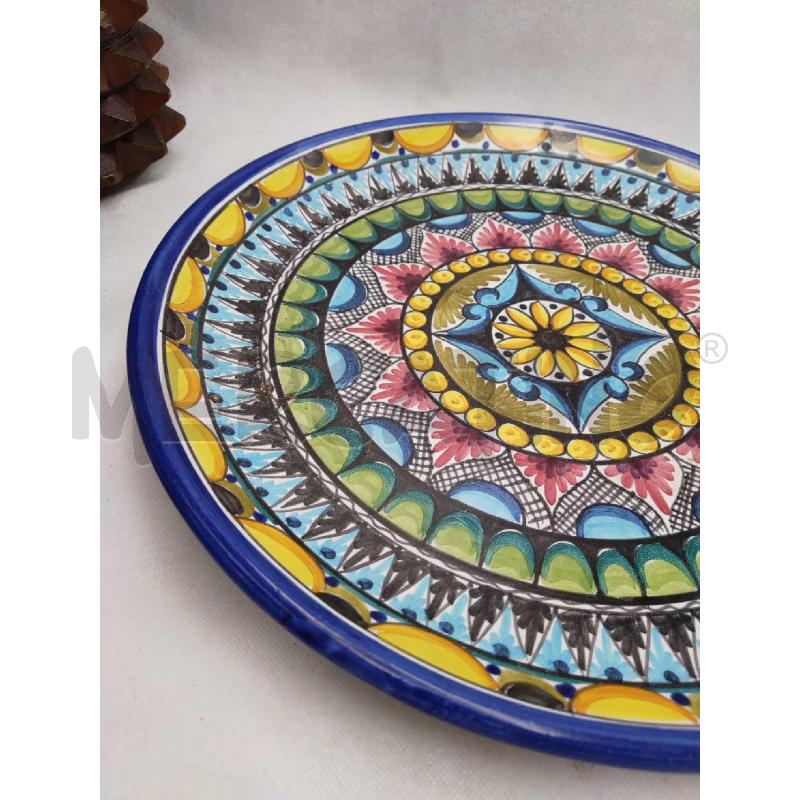 PIATTO CERAMICA PESCHICI DIPINTO  | Mercatino dell'Usato Settimo torinese 4