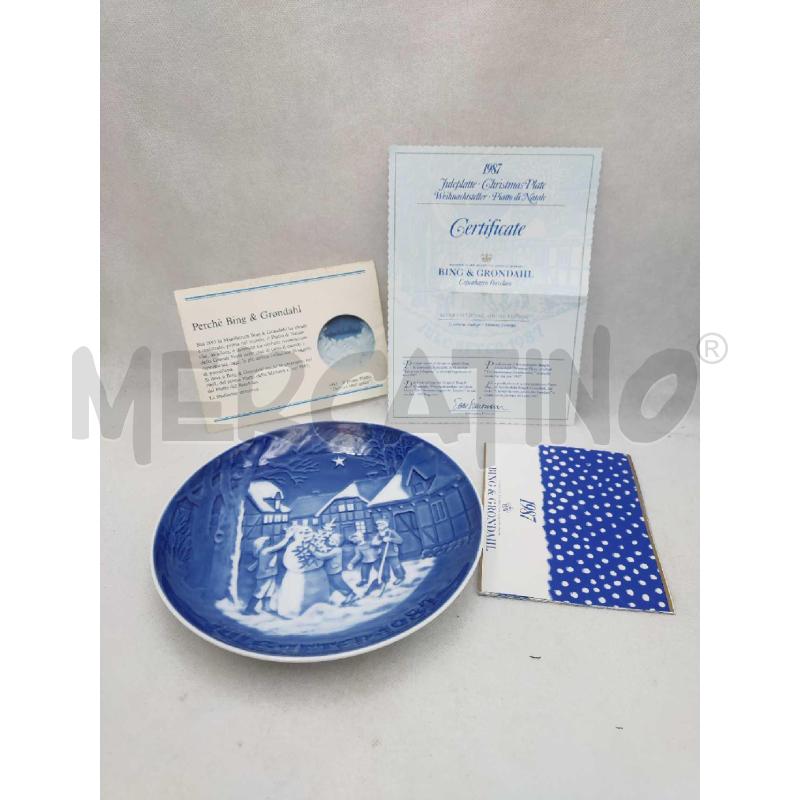 PIATTO COLLEZIONE 1987 NAQTALE BING E GRONDAHL  | Mercatino dell'Usato Settimo torinese 3