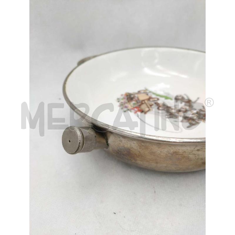 PIATTO TERMOS METALLO E CERAMICA | Mercatino dell'Usato Settimo torinese 3
