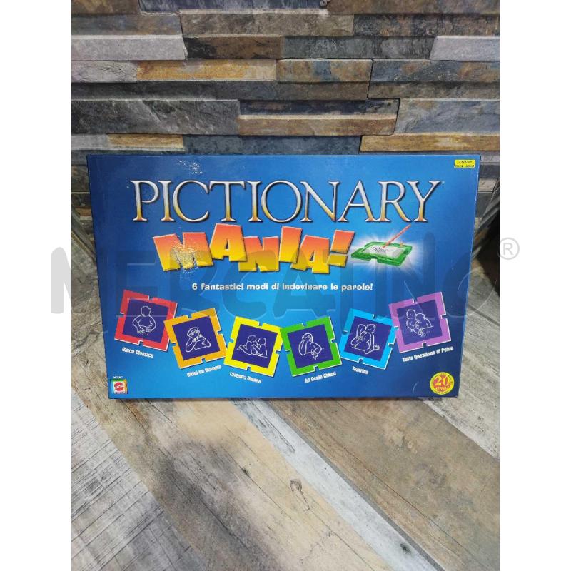 PICTIONARY MANIA MATTEL GIOCO  | Mercatino dell'Usato Settimo torinese 1