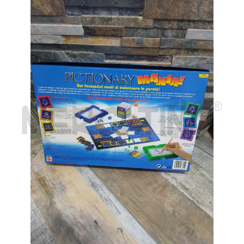 PICTIONARY MANIA MATTEL GIOCO  | Mercatino dell'Usato Settimo torinese 2