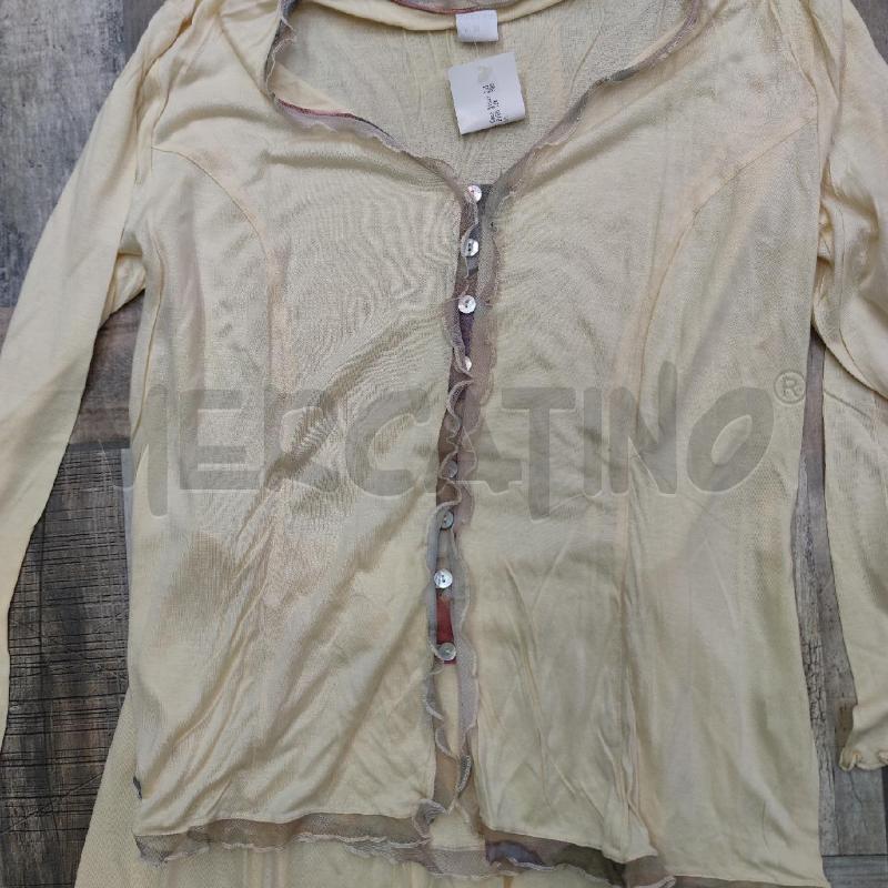 PIGIAMA DONNA FRETTE GIALLINO  | Mercatino dell'Usato Settimo torinese 3