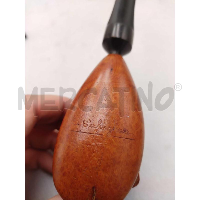 PIPA LEGNO INTARSIATO VISO  | Mercatino dell'Usato Settimo torinese 5