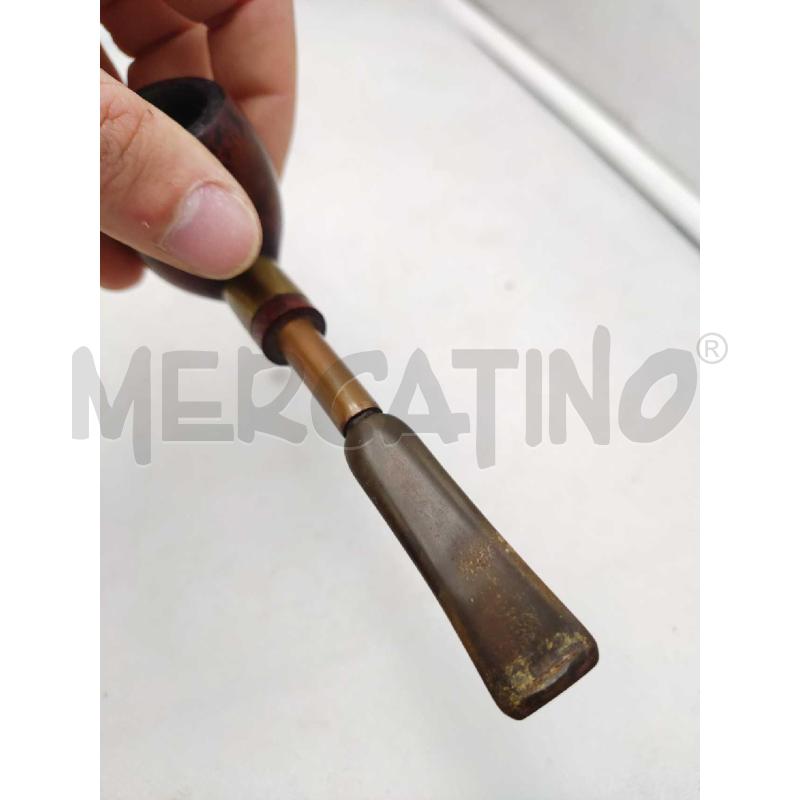 PIPA MARRONE BECCUCCIO VERDASTRO | Mercatino dell'Usato Settimo torinese 3