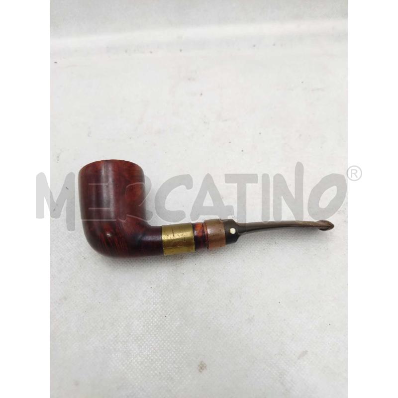 PIPA MARRONE CON PUNTINO BIANCO LATERALE | Mercatino dell'Usato Settimo torinese 1
