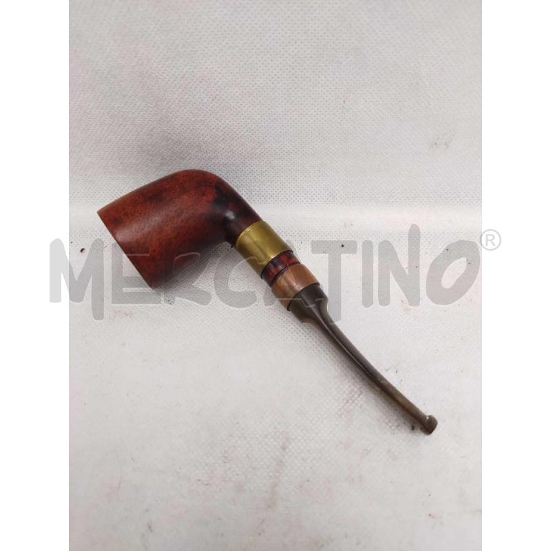 PIPA MARRONE CON PUNTINO BIANCO LATERALE | Mercatino dell'Usato Settimo torinese 5