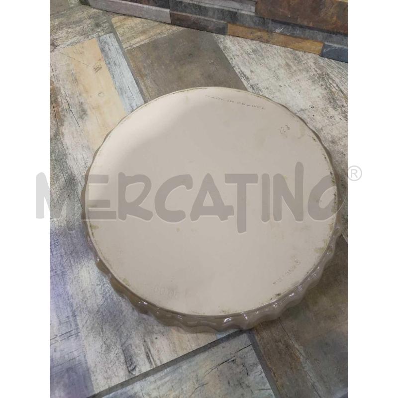 PIROFILA EMILE HENRY MARRONE CERAMICA MADE IN FRANCE ROTONDA | Mercatino dell'Usato Settimo torinese 3