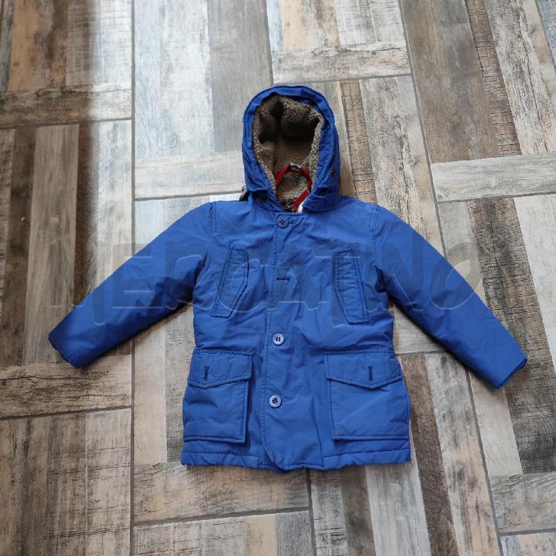 PIUMINO BAMBINO FREEDOMDAY PARKA BLU ELETTRICO NO PELO  | Mercatino dell'Usato Settimo torinese 1