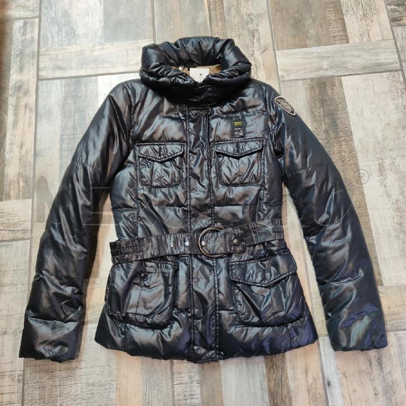 PIUMINO DONNA BLAUER BLU SCURO CON CINTURA | Mercatino dell'Usato Settimo torinese 1
