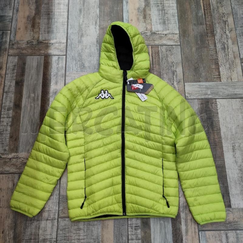 PIUMINO UOMO ROBE DI KAPPA NUOVO LIME CAPPUCCIO | Mercatino dell'Usato Settimo torinese 1
