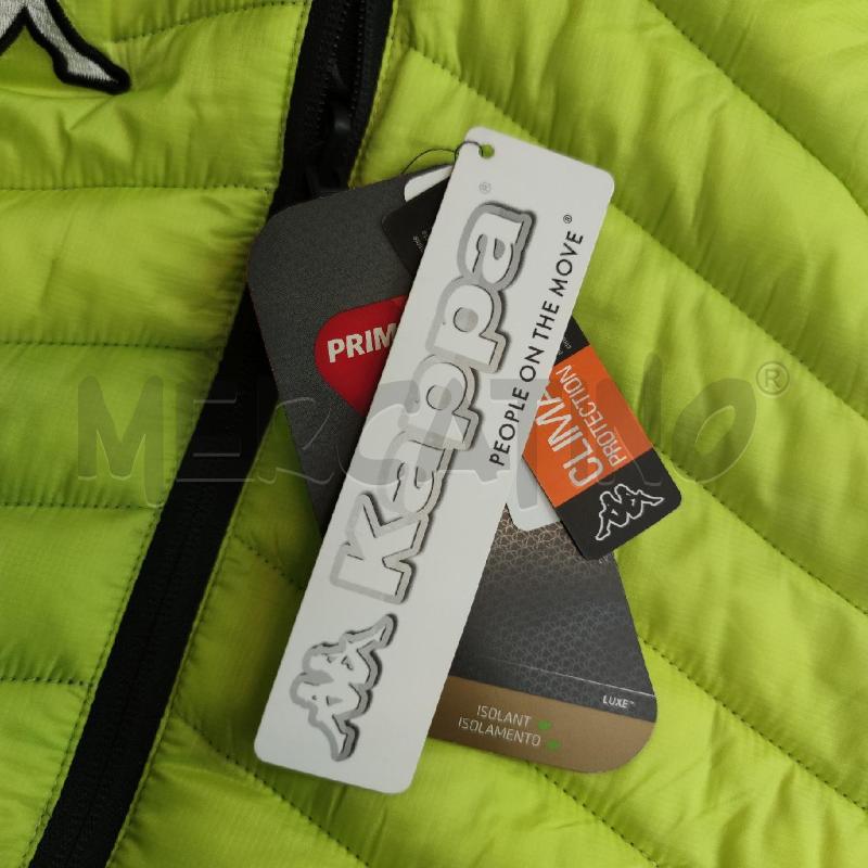 PIUMINO UOMO ROBE DI KAPPA NUOVO LIME CAPPUCCIO | Mercatino dell'Usato Settimo torinese 3