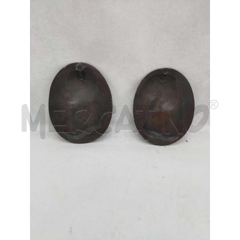 PLACCHE BRONZO DANTE E BEATRICE CESARE RUGA COPPIA  | Mercatino dell'Usato Settimo torinese 4