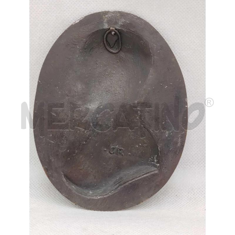 PLACCHE BRONZO DANTE E BEATRICE CESARE RUGA COPPIA  | Mercatino dell'Usato Settimo torinese 5