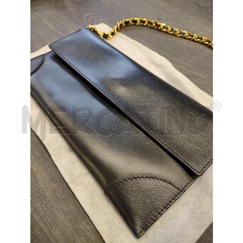 POCHETTE CON TRACOLLA MAX &CO PELLE NERA LISCIA | Mercatino dell'Usato Settimo torinese 2